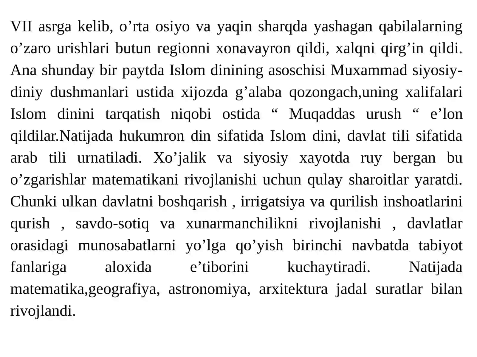 Matematiktasavvurlarni shakllantirish metodikasi 2