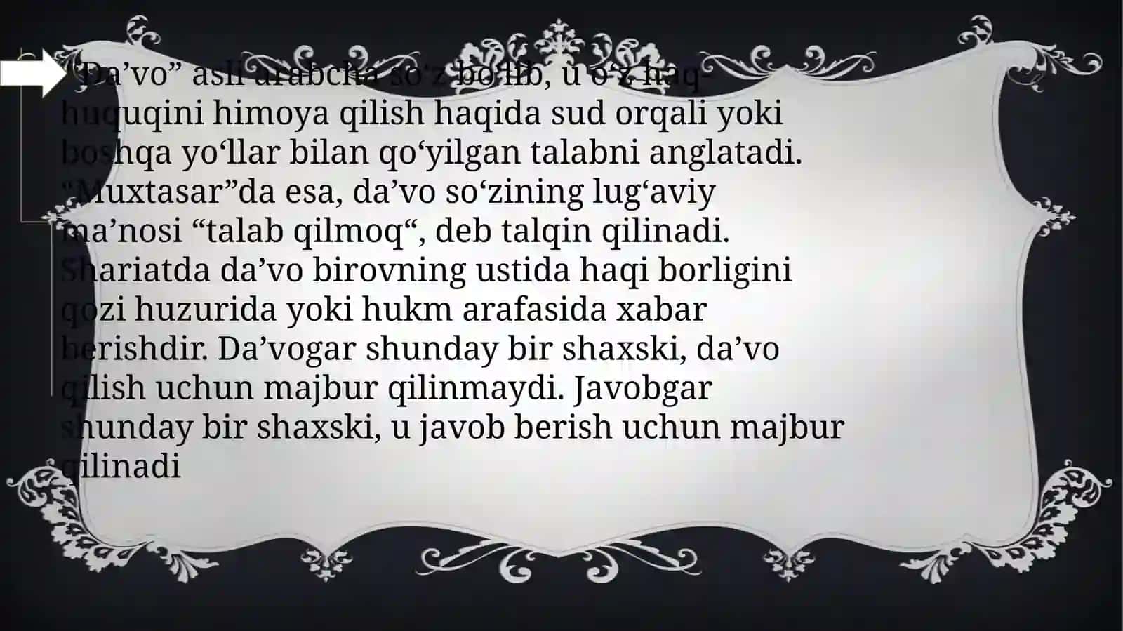 Da’vonita’minlashtushunchasi 2