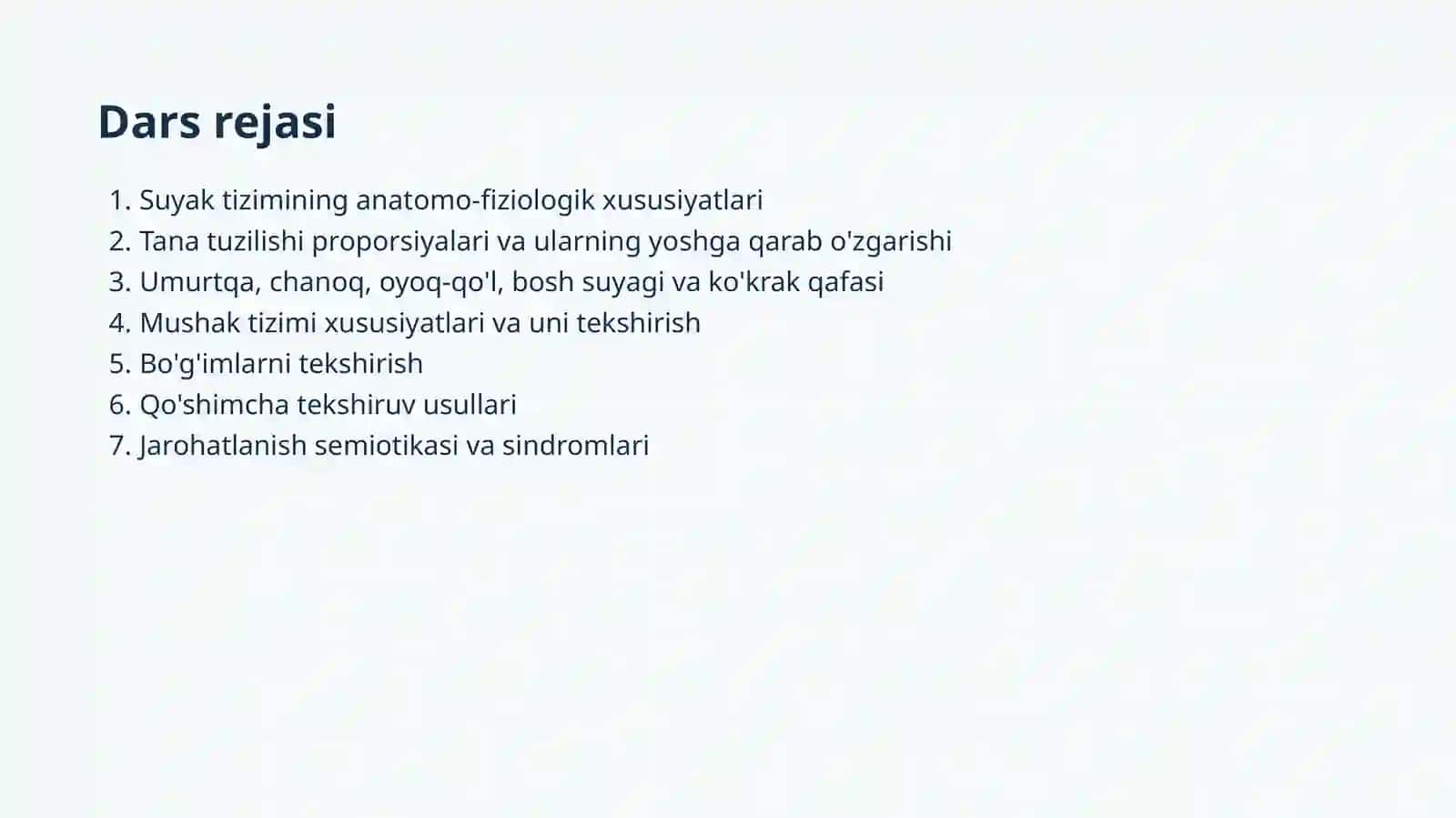 BOLALAR KASALLIKLARI PROPEDEVTIKASI 2