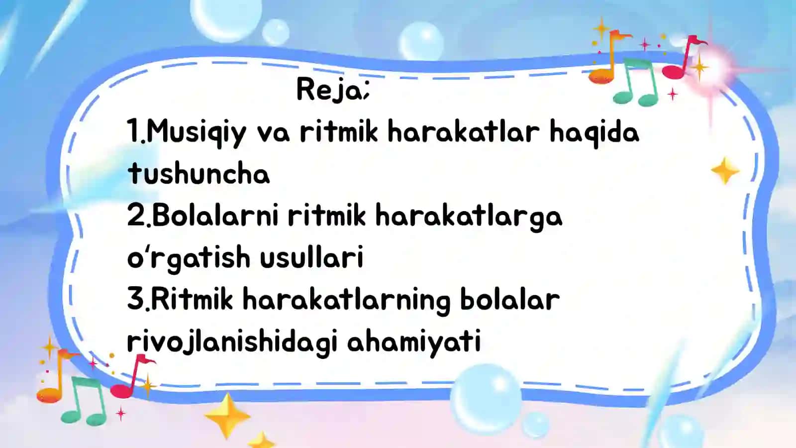 Bolalarni  ritmik  harakatlarga   o'rgatish 2