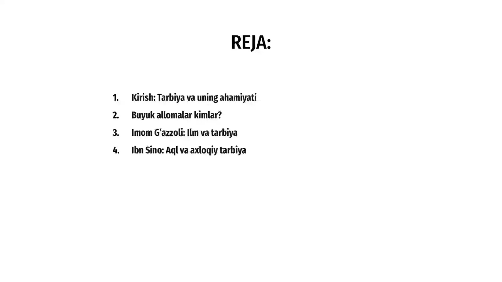 Buyuk allomalarning tarbiya haqidagi qarashlari 2