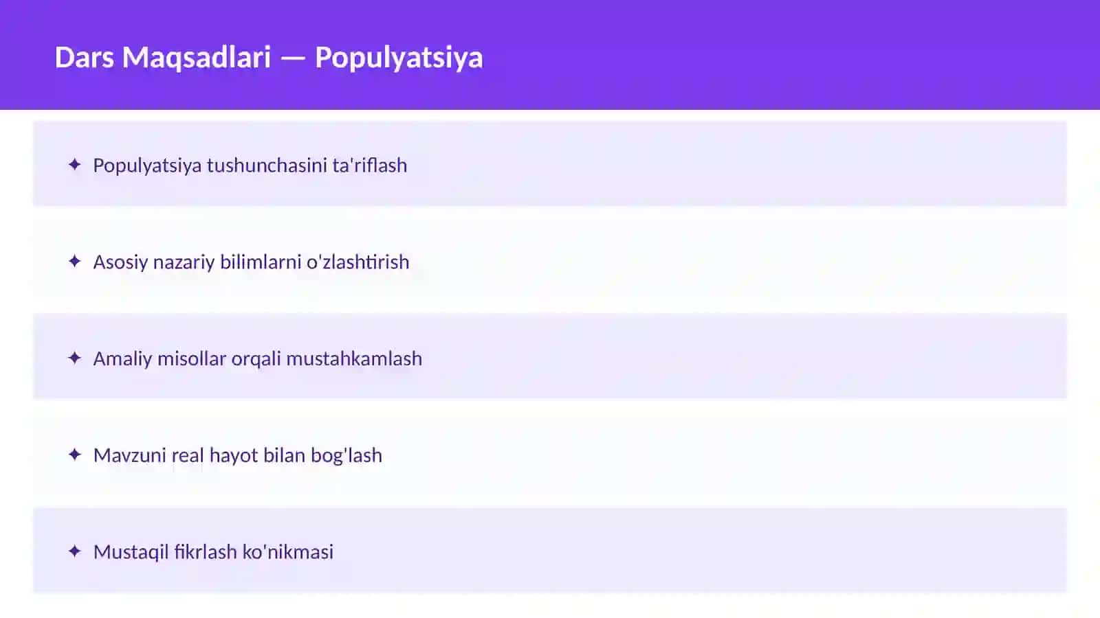 BIOLOGIYA Ekologiya 2