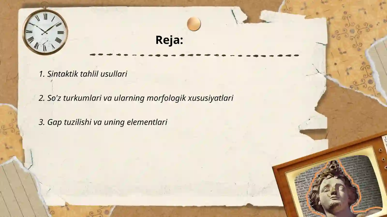 Sintaktik va morfologiya 2
