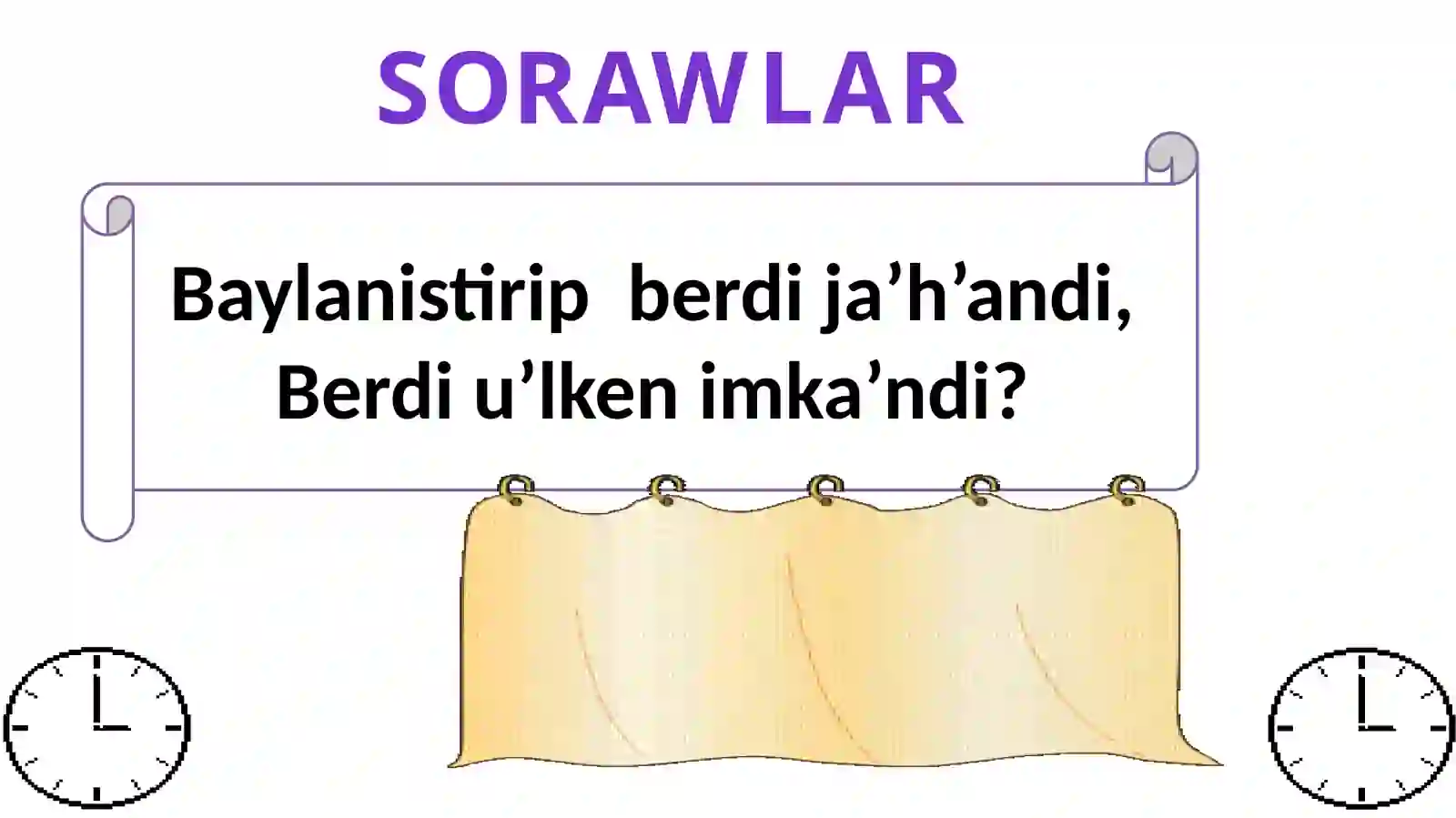 SORAW-JUWAP 2