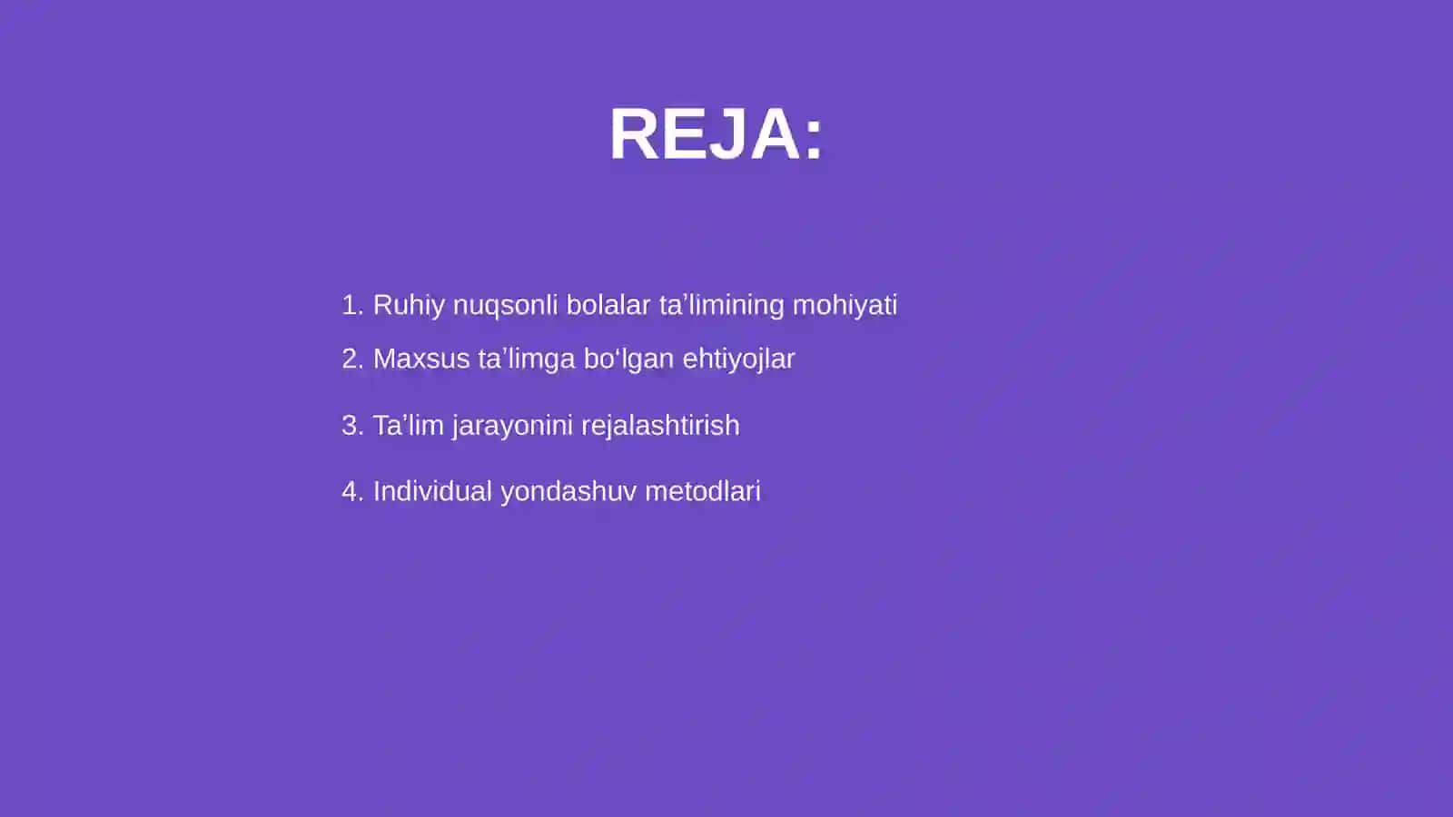 Ruhiy nuqsonli bolalar taʼlimi 2