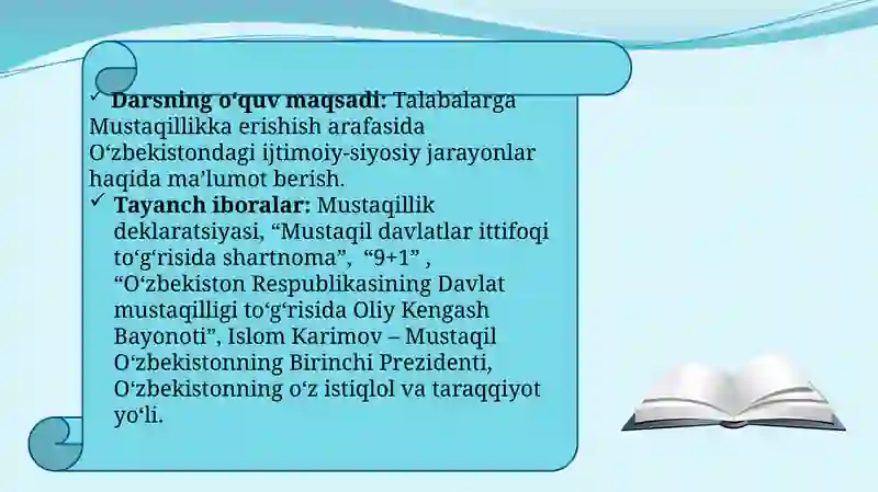 O‘zbekiston Respublikasining mustaqilik yillari 2