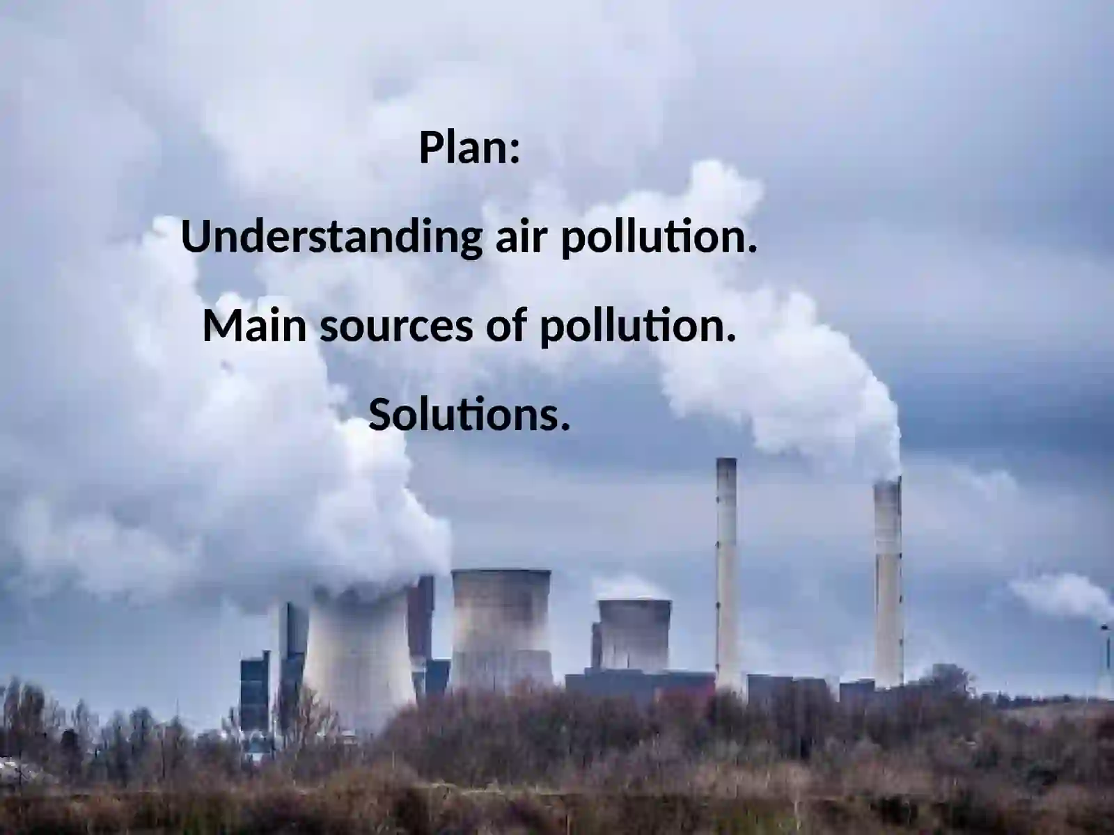 Understanding air pollution 2