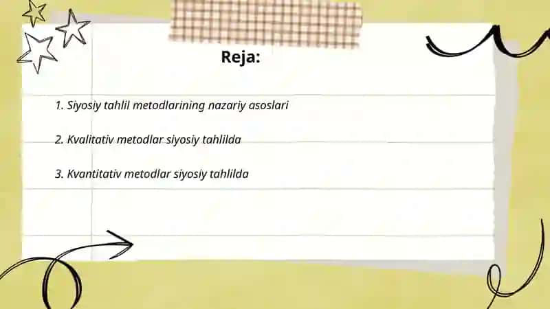 Siyosiy tahlil metodlari 2