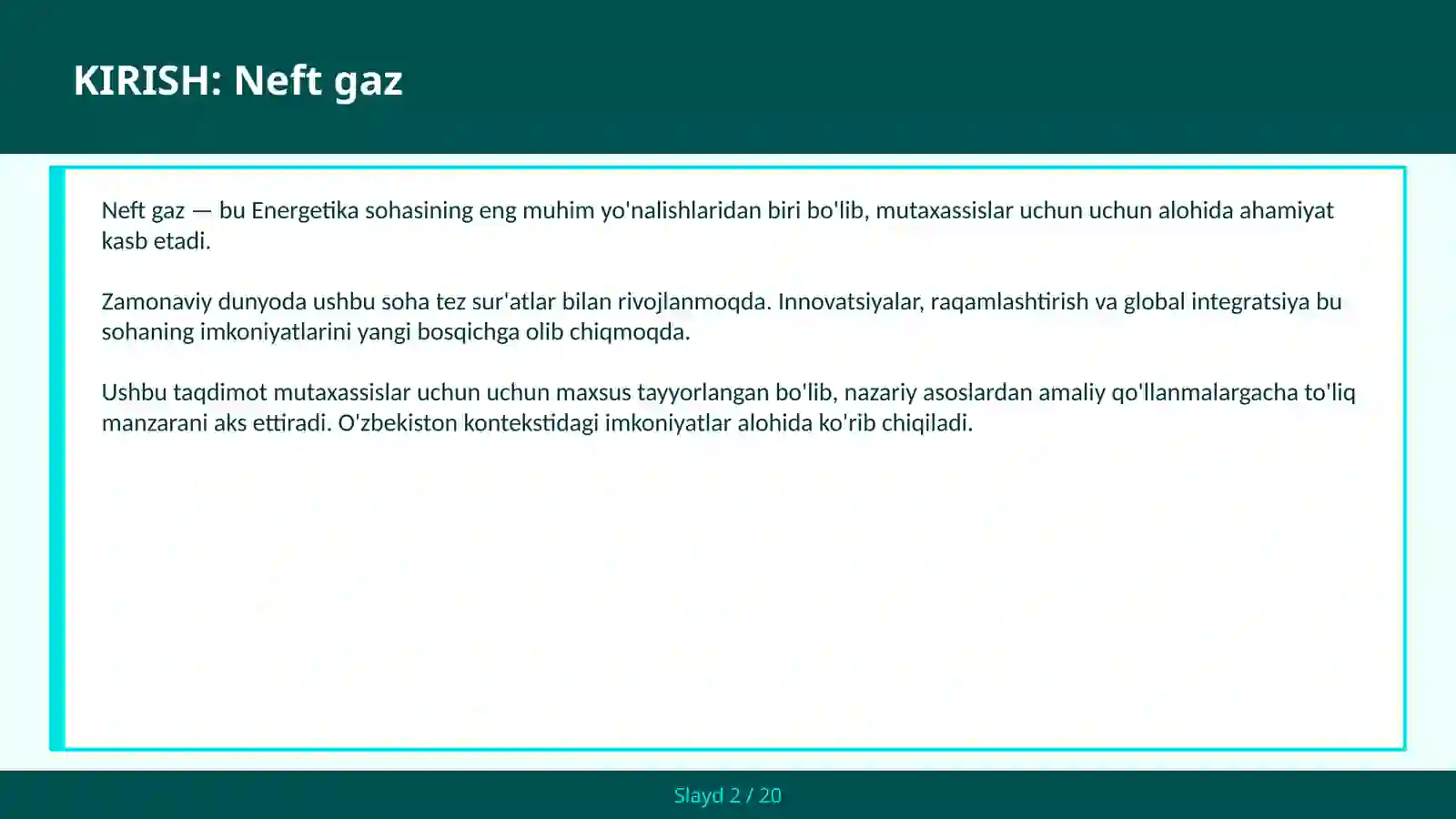 NEFT GAZ 2