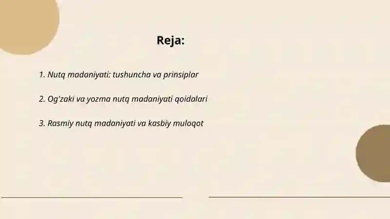 Nutq madaniyati va uslubshunoslik.Nutq va terminologiya 2