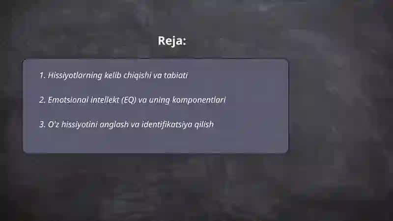 Hissiyotlarning kelib chiqishi va tabiati 2