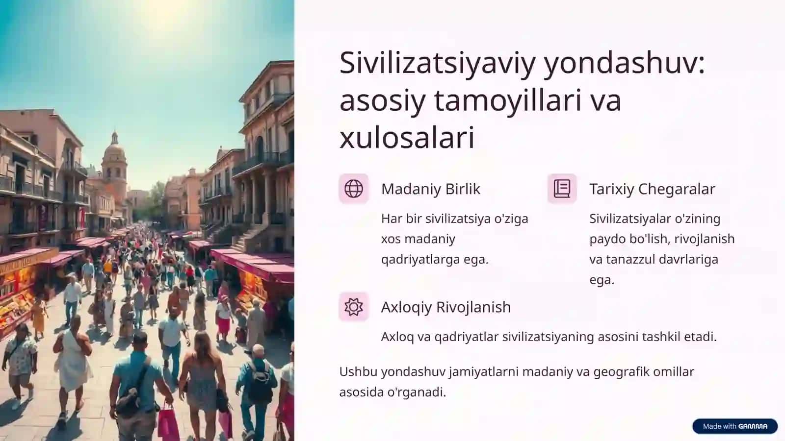 Sivilizatsiyaviy va formatsiyaviy yondashuvlar 2