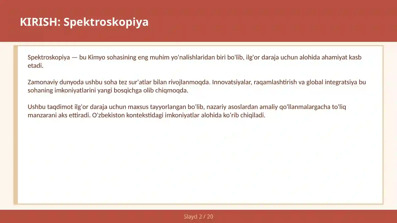 SPEKTROSKOPIYA 2