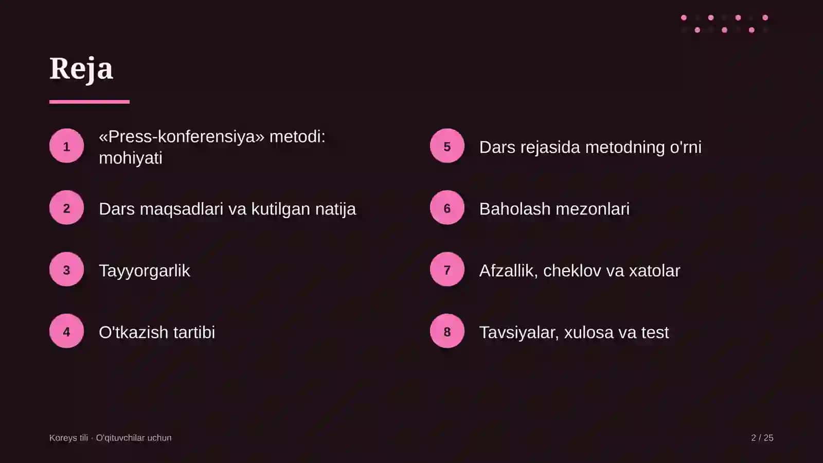 koreys tili darslarida press konferensiya metodidan foydalanish 5843 2