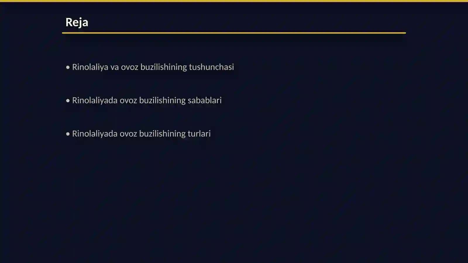 Rinolaliyada ovoz buzilishi va uni korreksiyalash 2