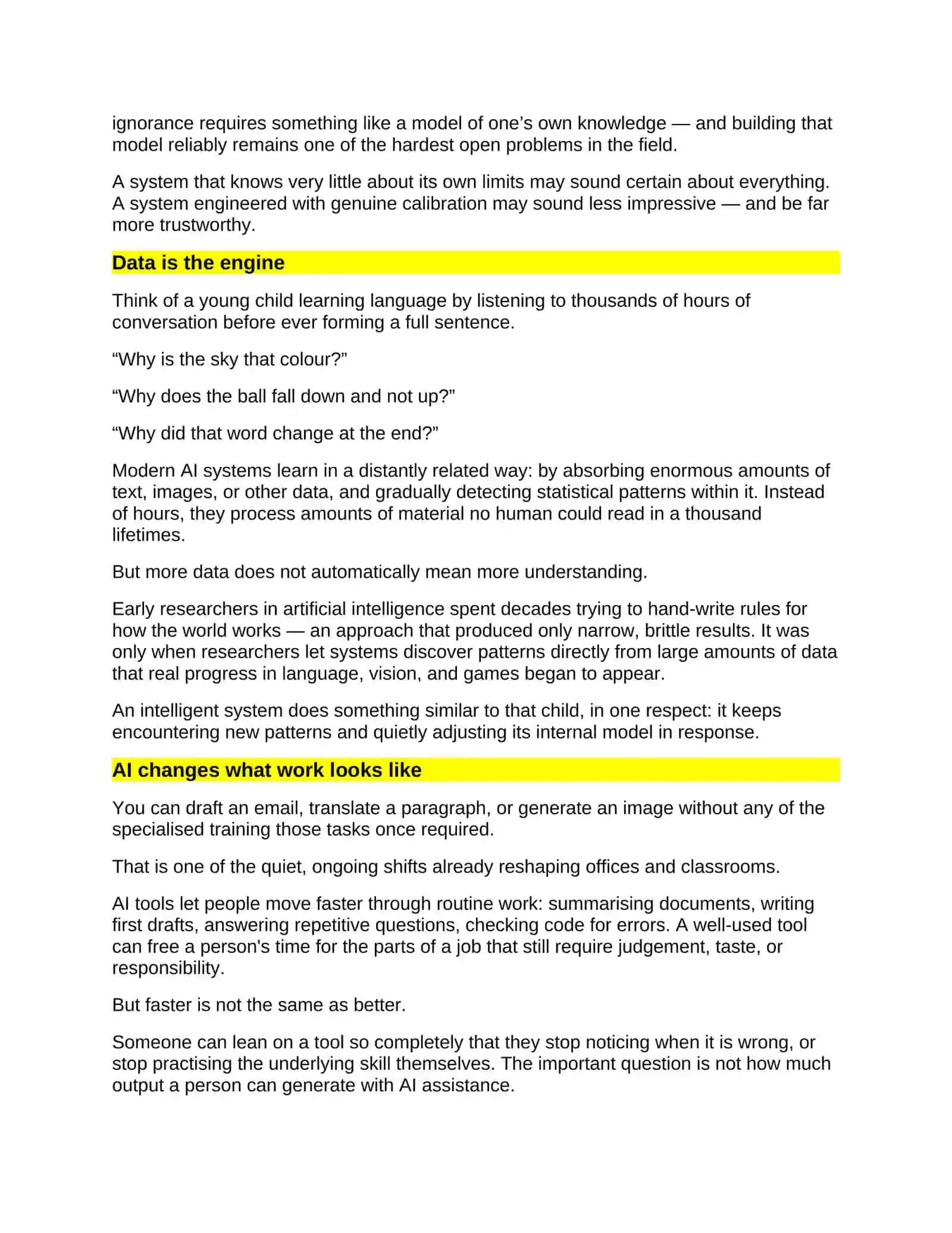 Can Artificial Intelligence Really Think? Reading ex IELTS 2