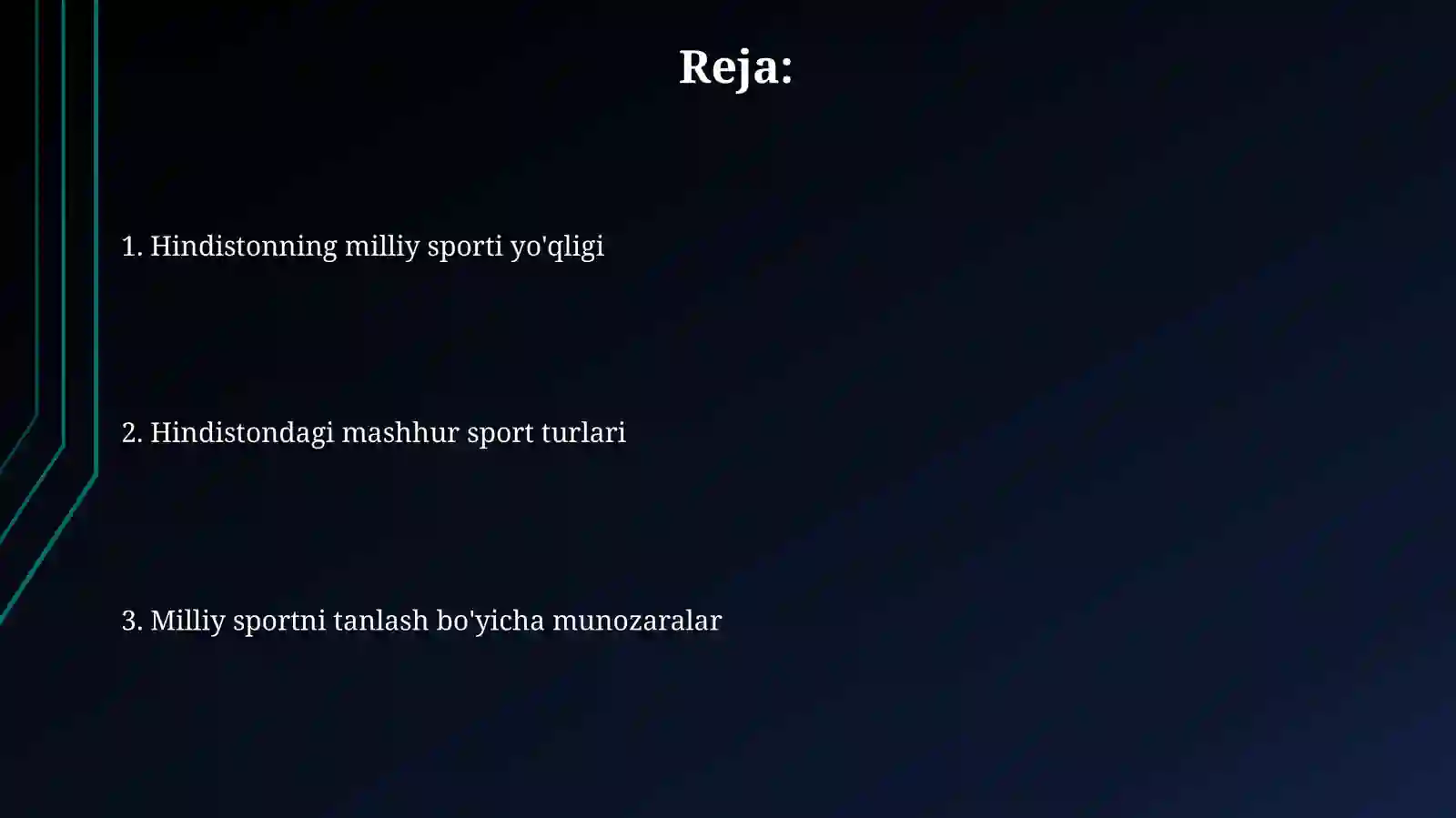 Hindiston milliy sporti 2