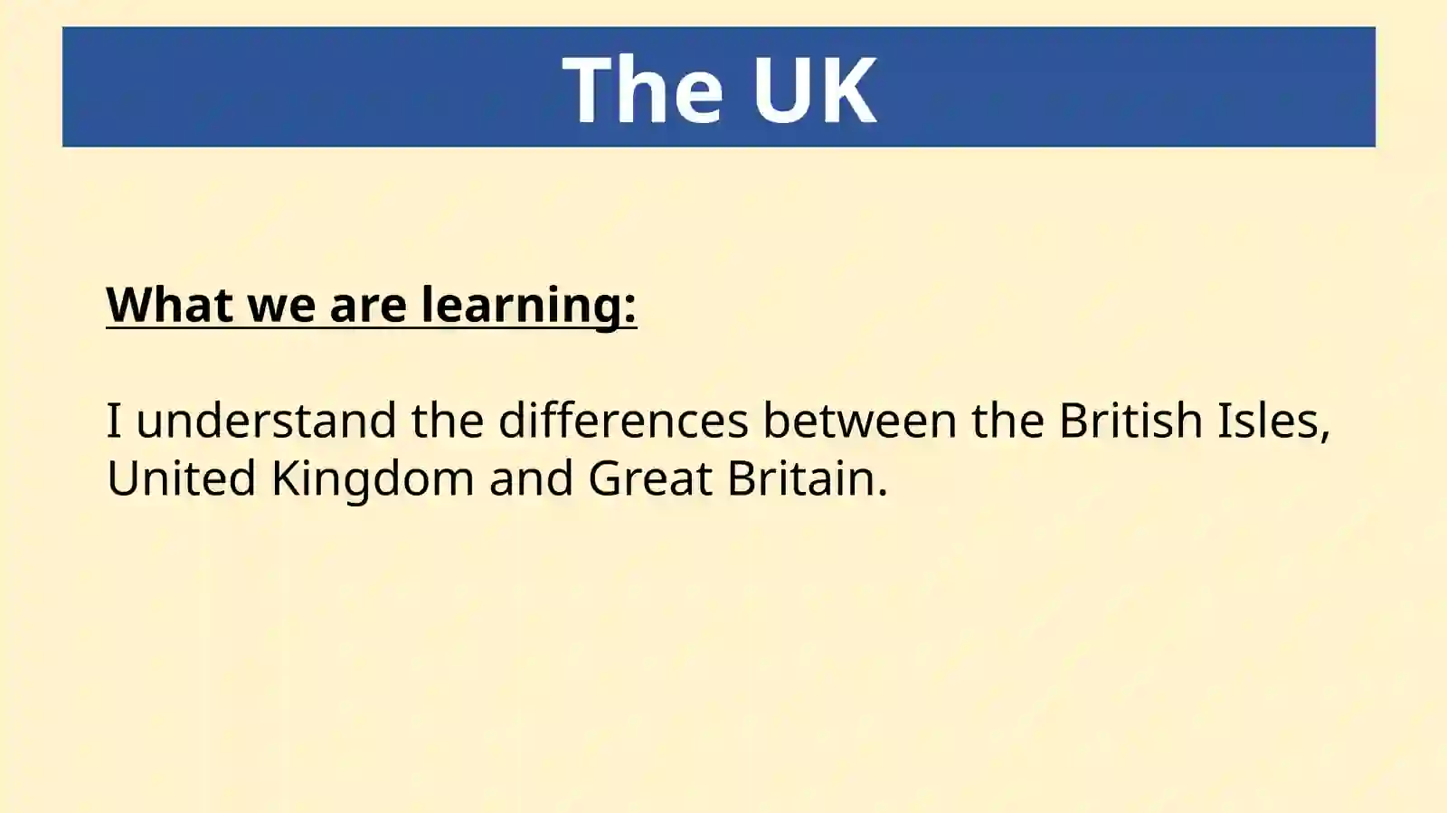 The UK 2