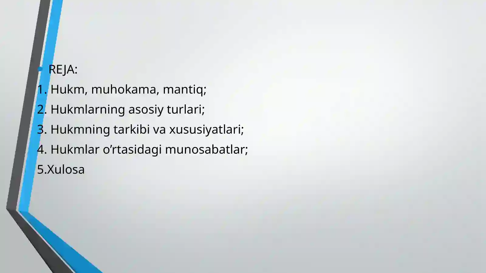 HUKM TAFAKKUR SHAKLI SIFATIDA 2
