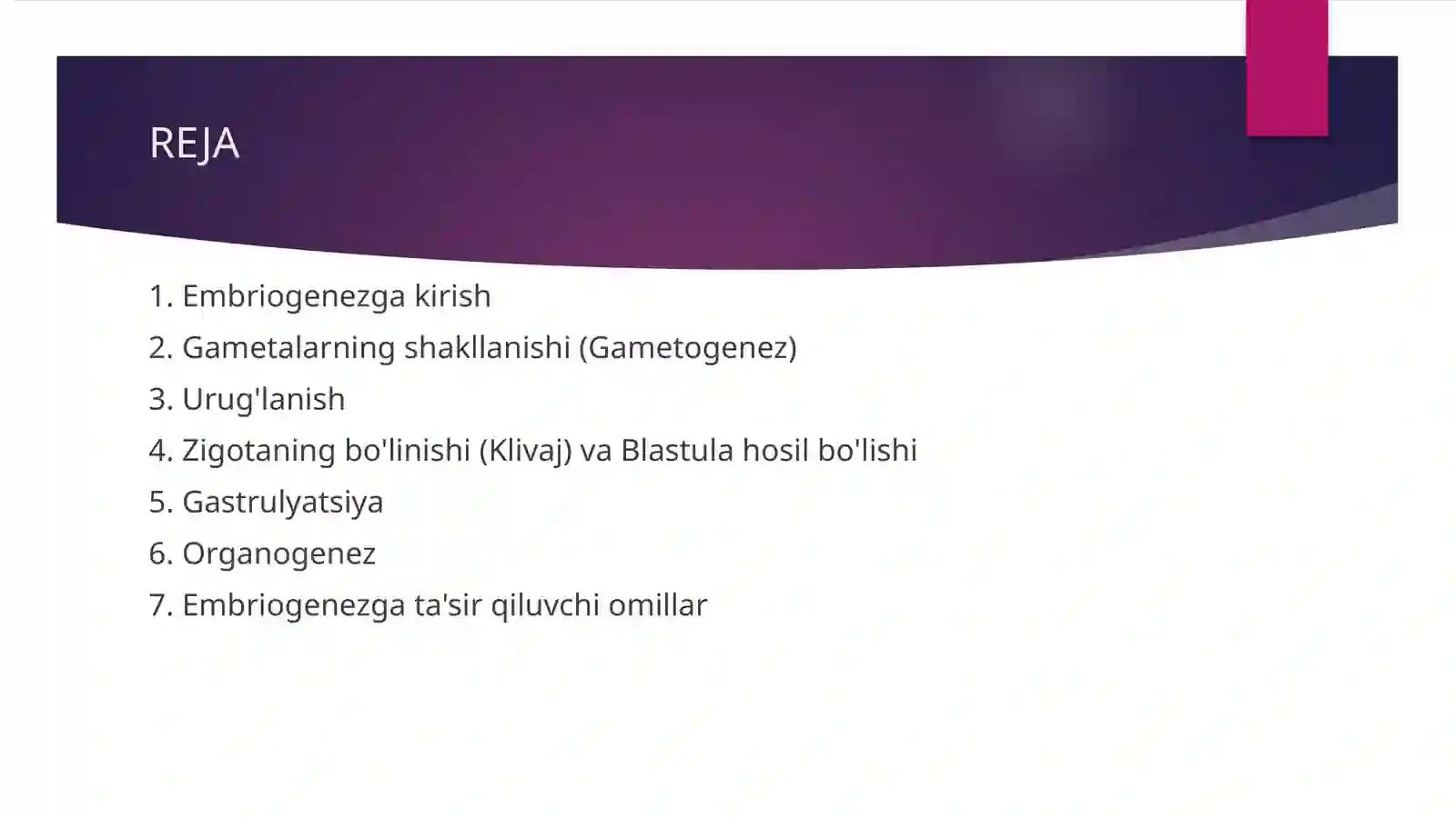 Embriogenez 2