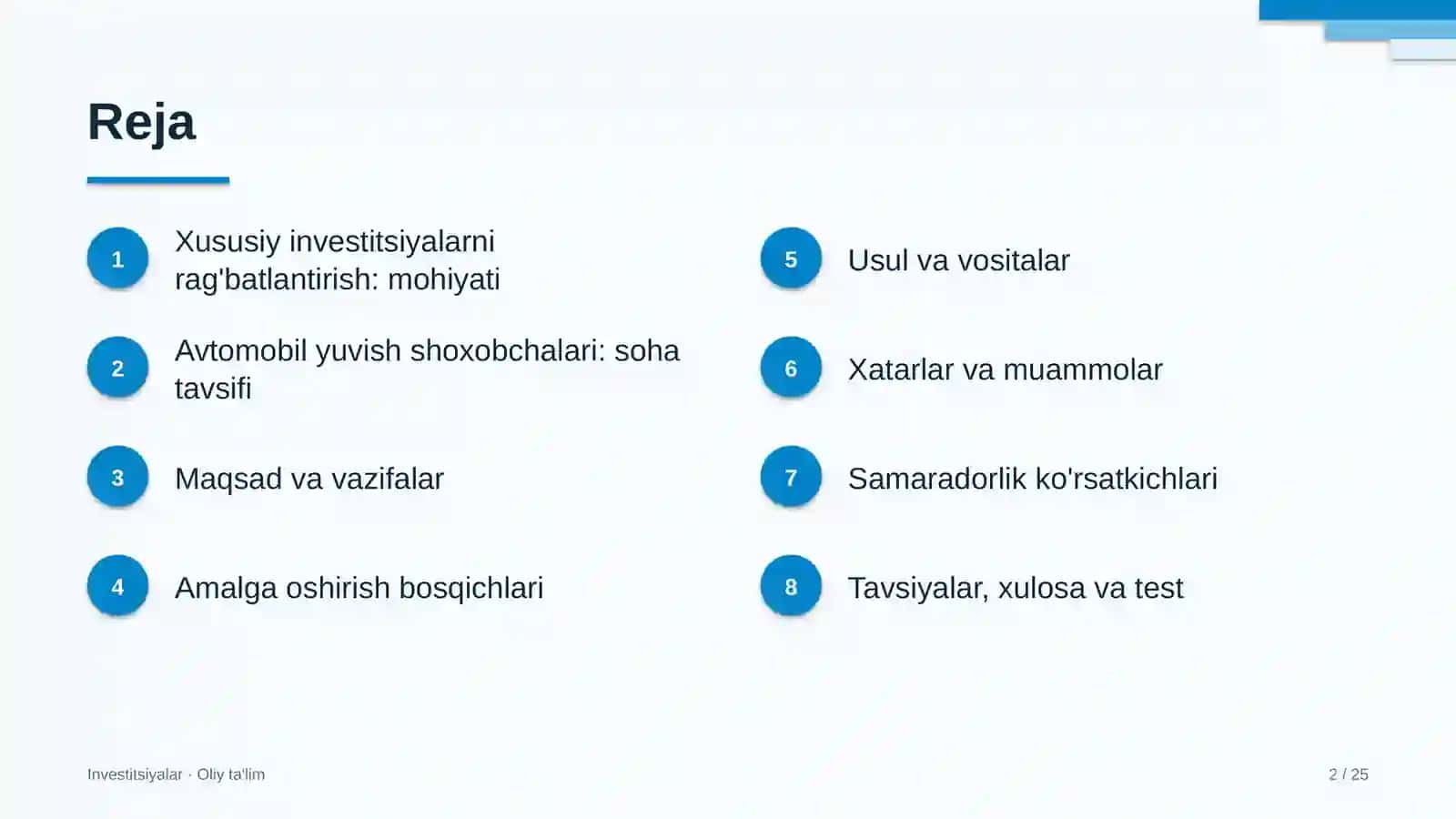 avtomobil yuvish shoxobchalarida xususiy investitsiyalarni rag'batlantirish 4072 2