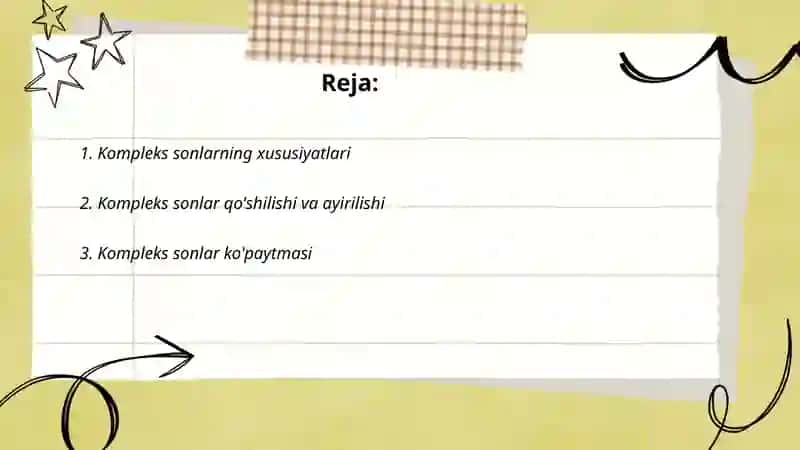 Kompleks brikmalar 2