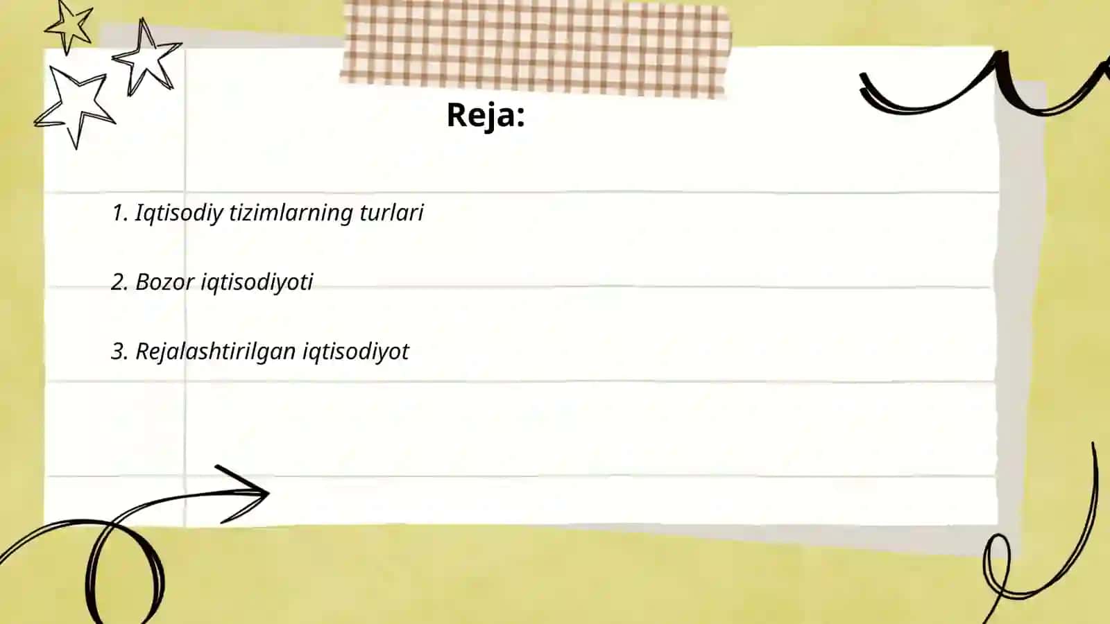 Iqtisodiy tizimlar 2