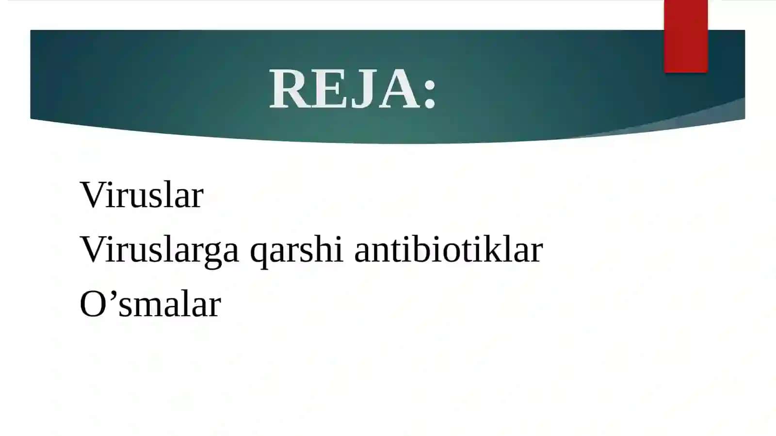 Viruslargavao’smalargaqarshidorivositalarnita’sirmexanizmi 2