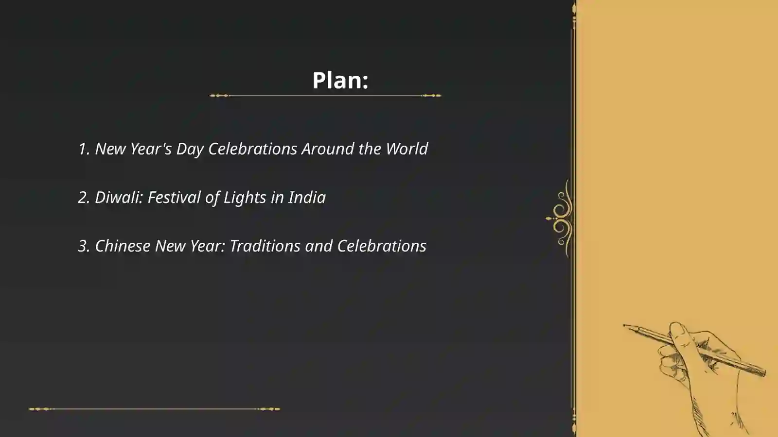National and international holidays, festivals 2