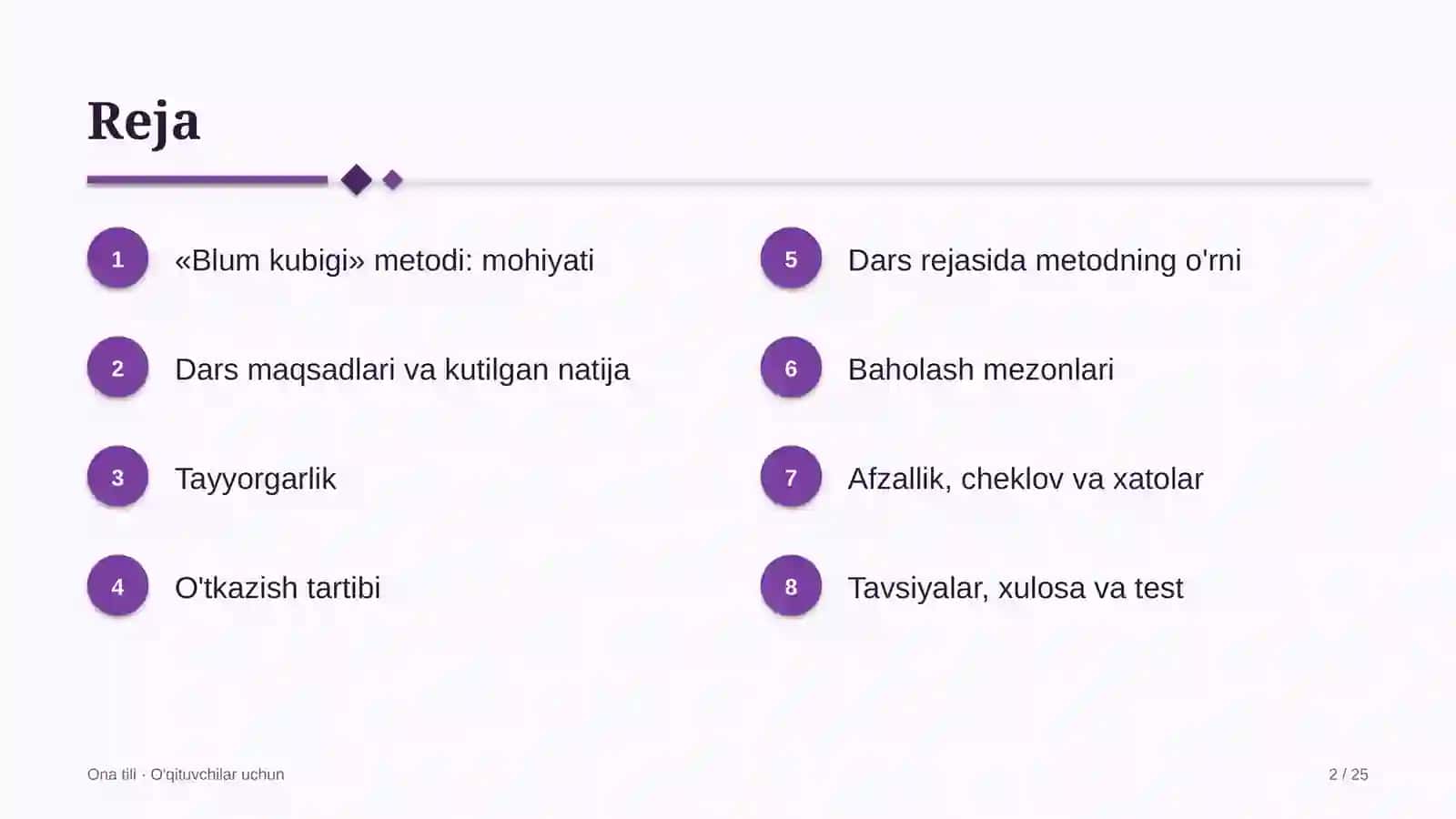 ona tili darslarida blum kubigi metodidan foydalanish 4578 2