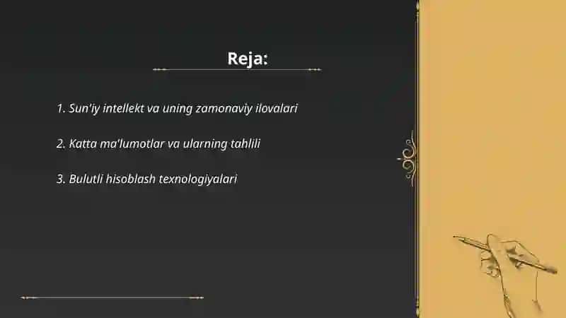 Zamonaviy axborot texnologiyalarining rivojlanish tendentsiyalari 2