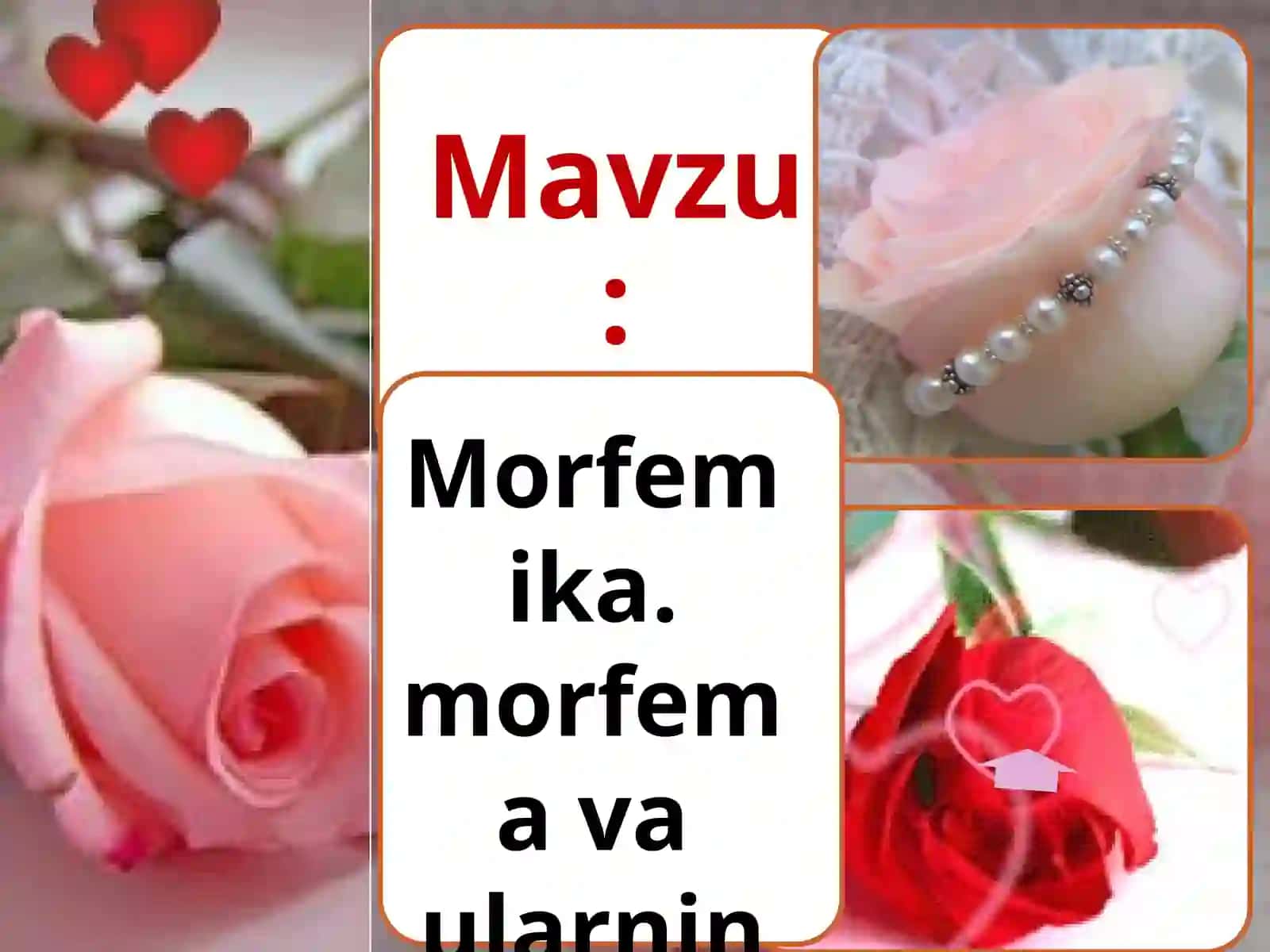 Morfemika.morfema va ularning turlari 2