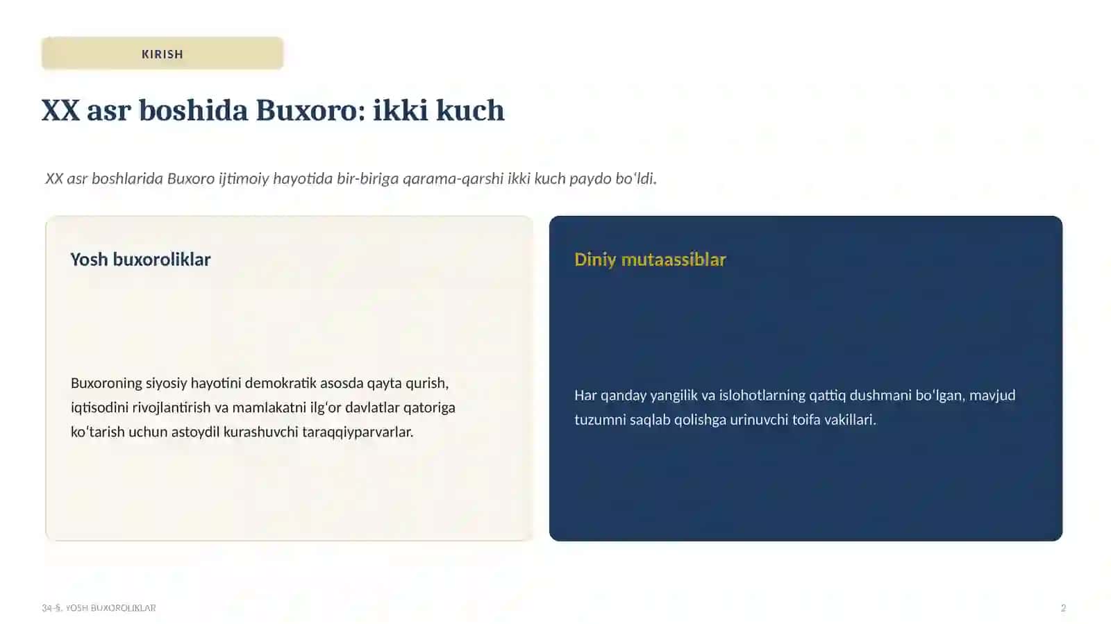 Yosh buxoroliklar 2