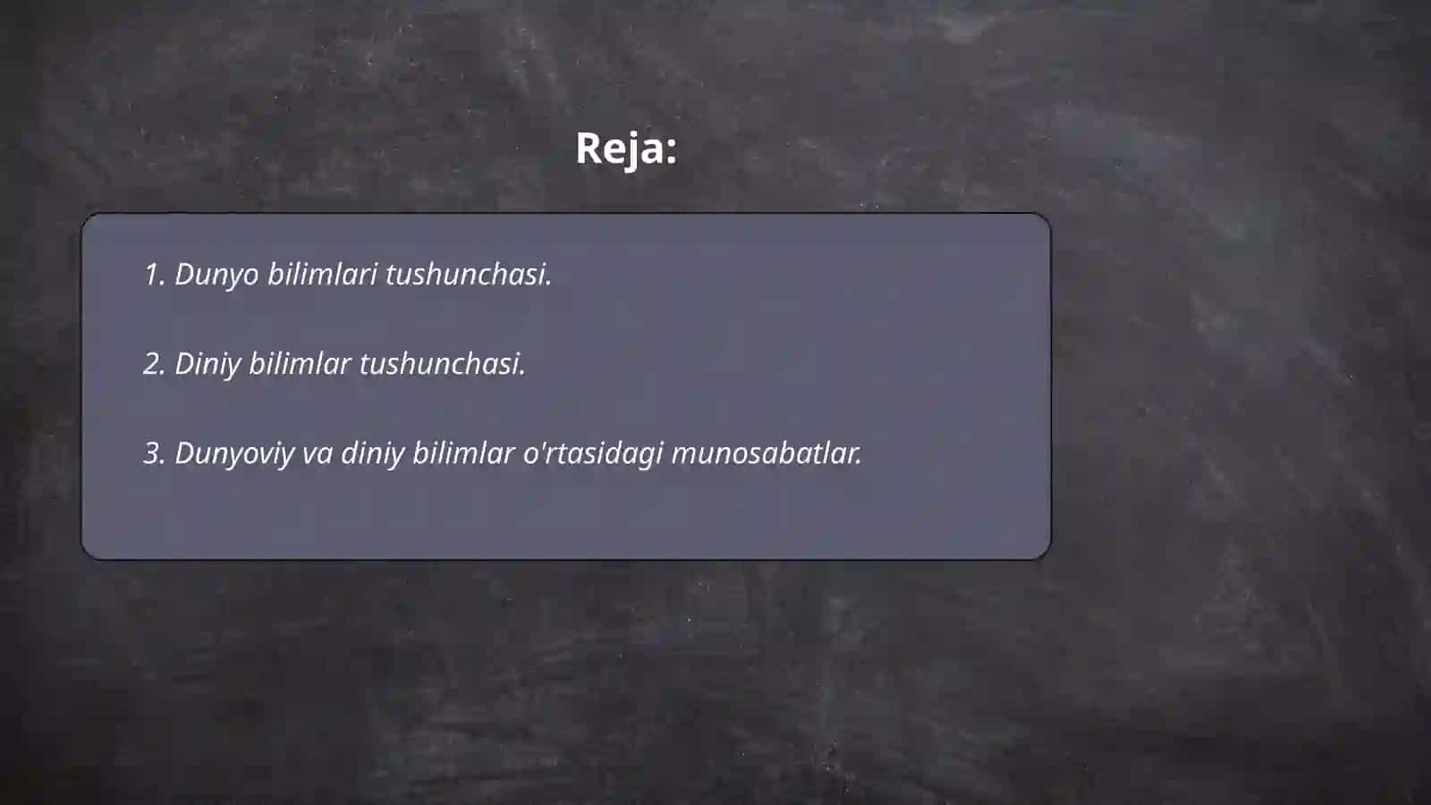 Dunyoviy bilimlar va diniy bilimlar mutanosibligini ta'minlashning ahamiyati 2