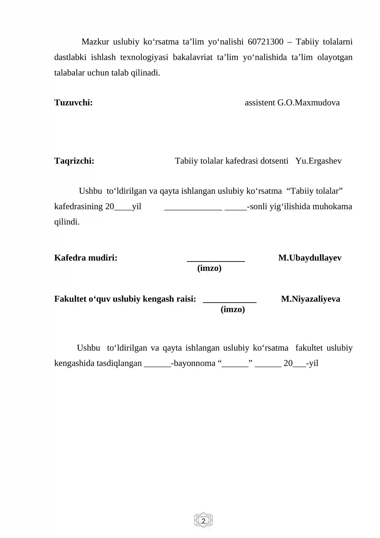 Tolali materiallarni quritish va namlash 2