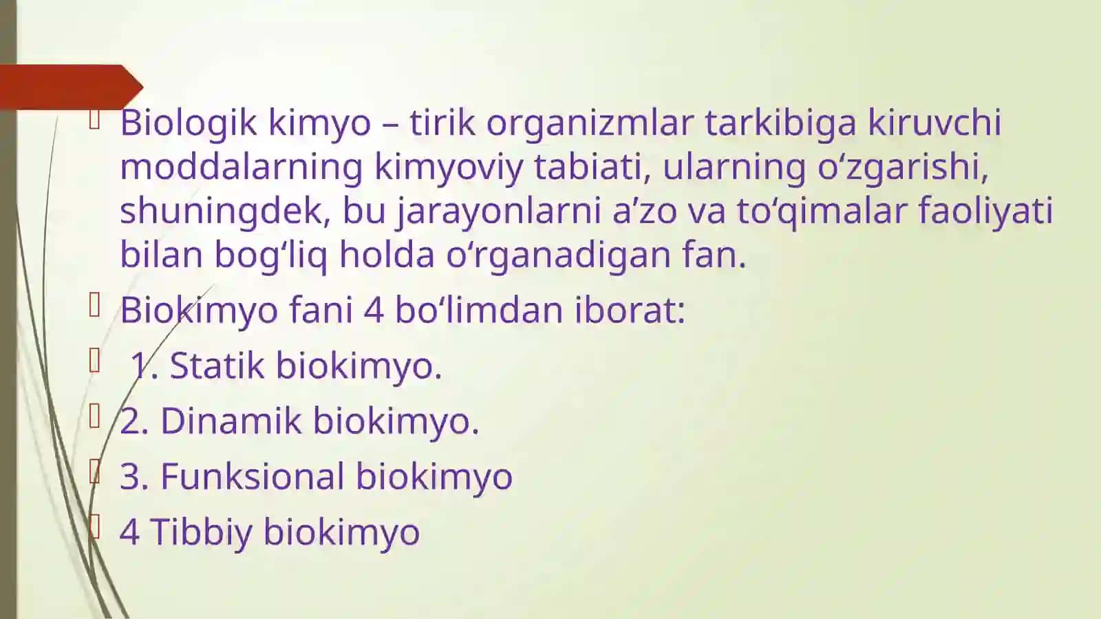 Oqsillarning tuzulishi va funksiyasi nukleinkislotalar 2