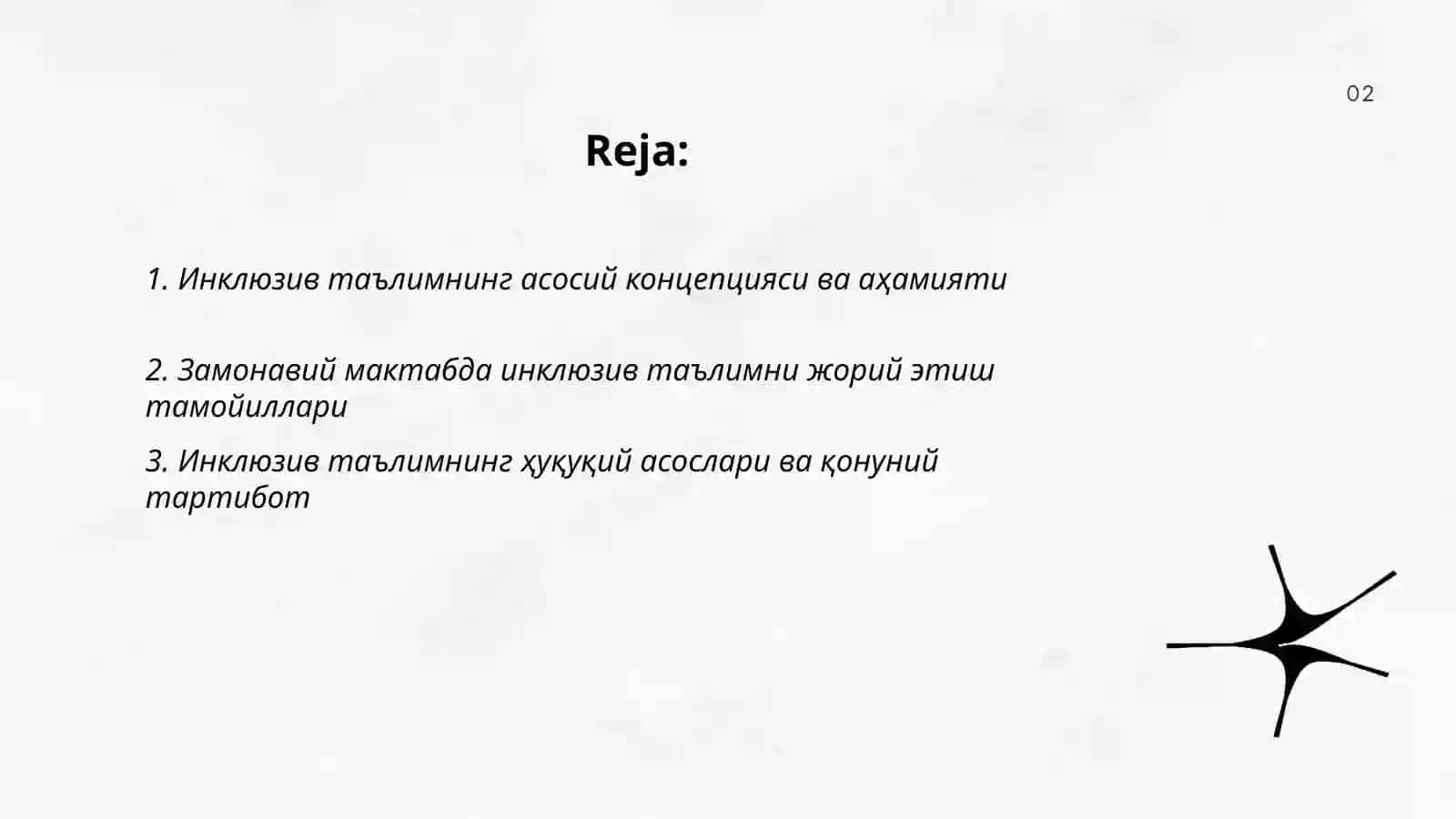 Замонавий мактабни ривожлантириш истикболларида инклюзив таълимнинг роли ва муаммолари 2