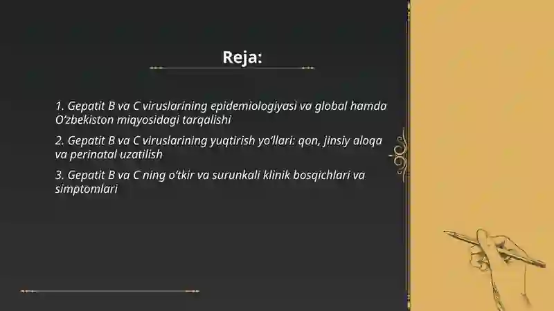 Gepatit B va C viruslari 2