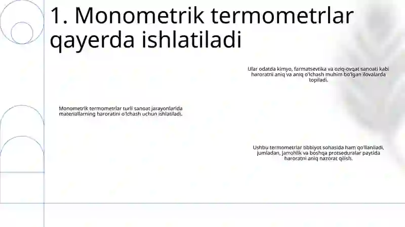 Monometrik Termometrlar 2
