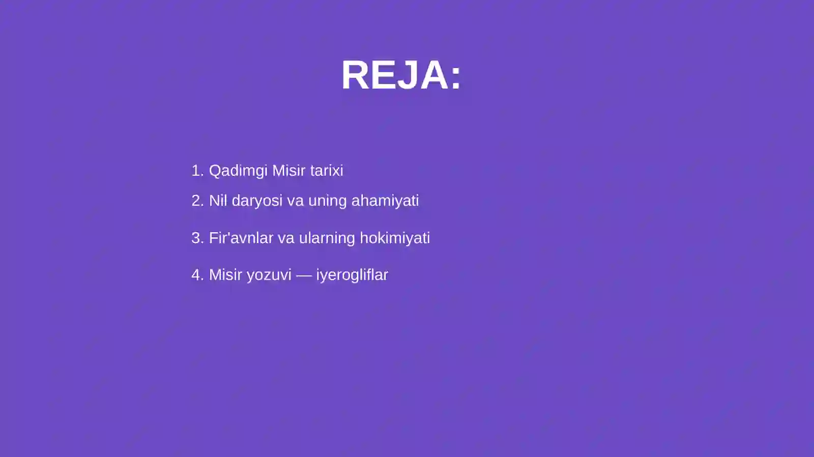 Qadimgi Misir 2