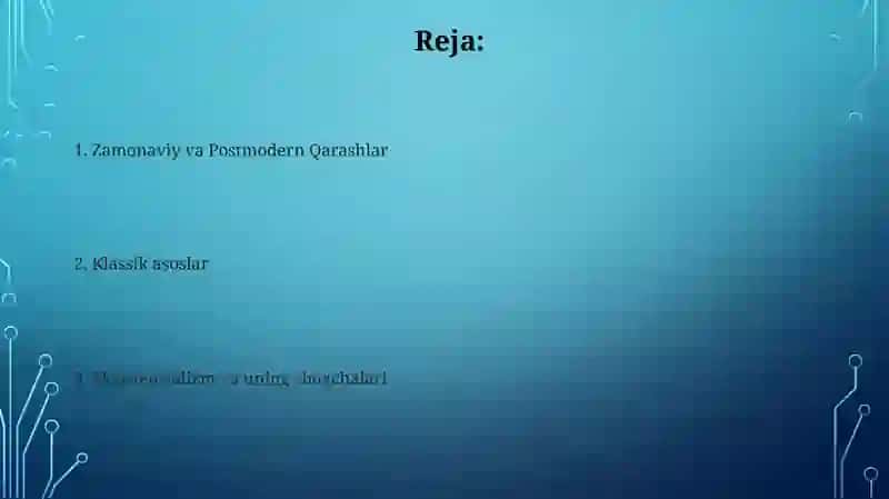 19 ASRNING OXIRIDA ĞARBIY YEVROPADA HAYOT FALSAFASI 2