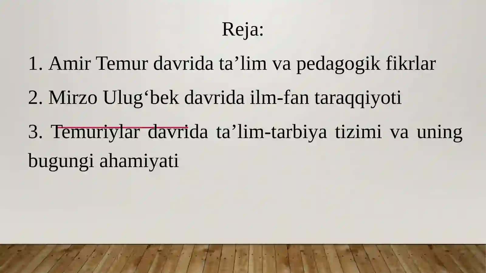 TEMURIYLAR DAVRIDA (2-RENESSANS) TA'LIM-TARBIYA VA PEDAGOGIK G'OYALAR TARAQQIYOTI 2