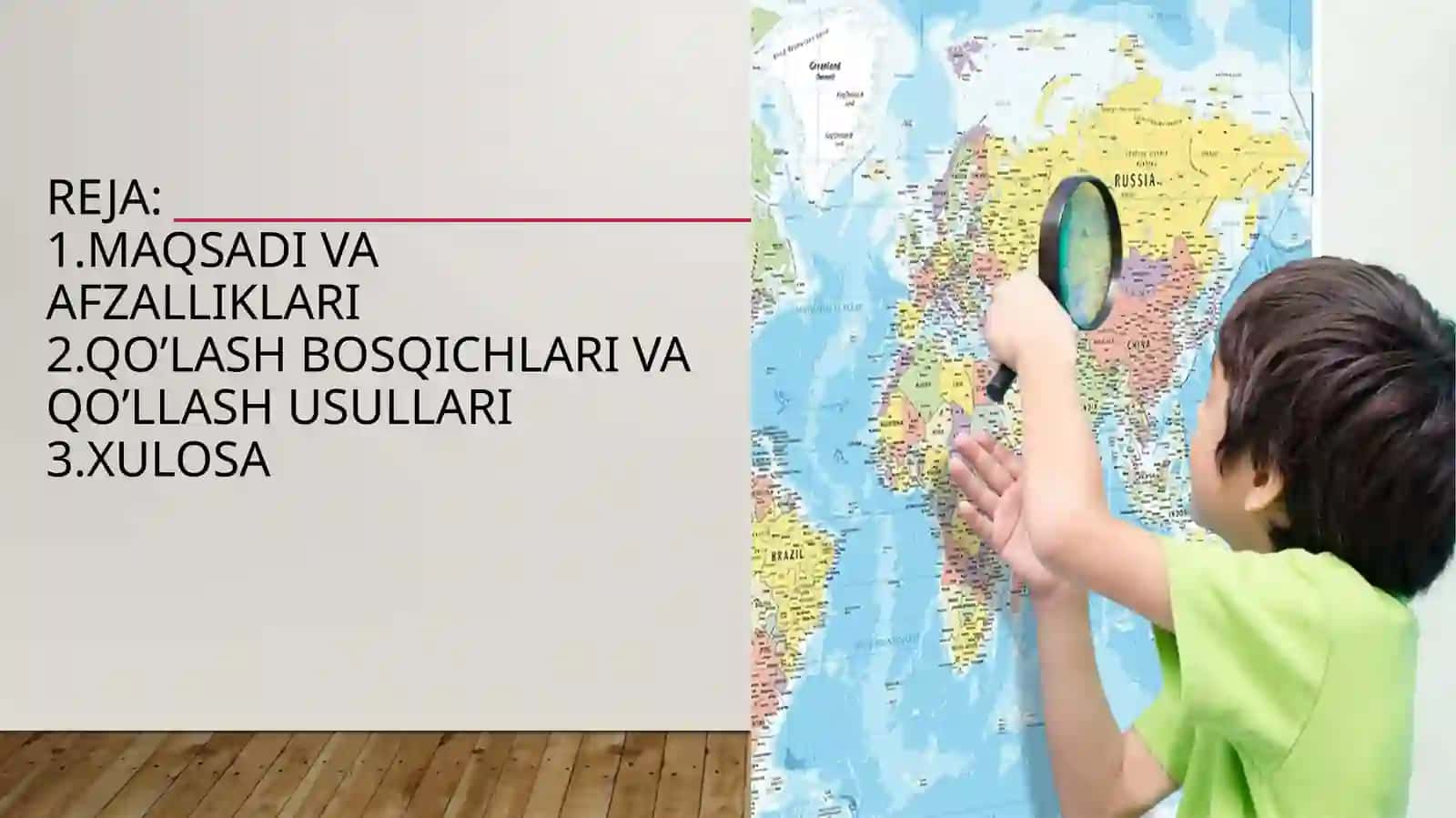 XARITA –SXEMALARDAN FOYDALANISH METODIKASI 2
