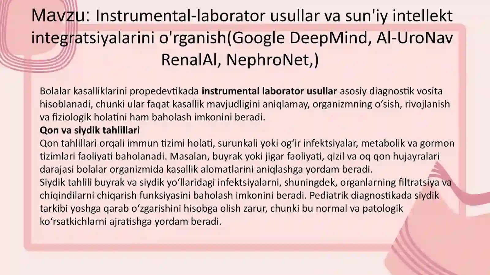 1-SON BOLALARKASALLIKLAR PROPEDEVTIKASI KAFEDRASI 2