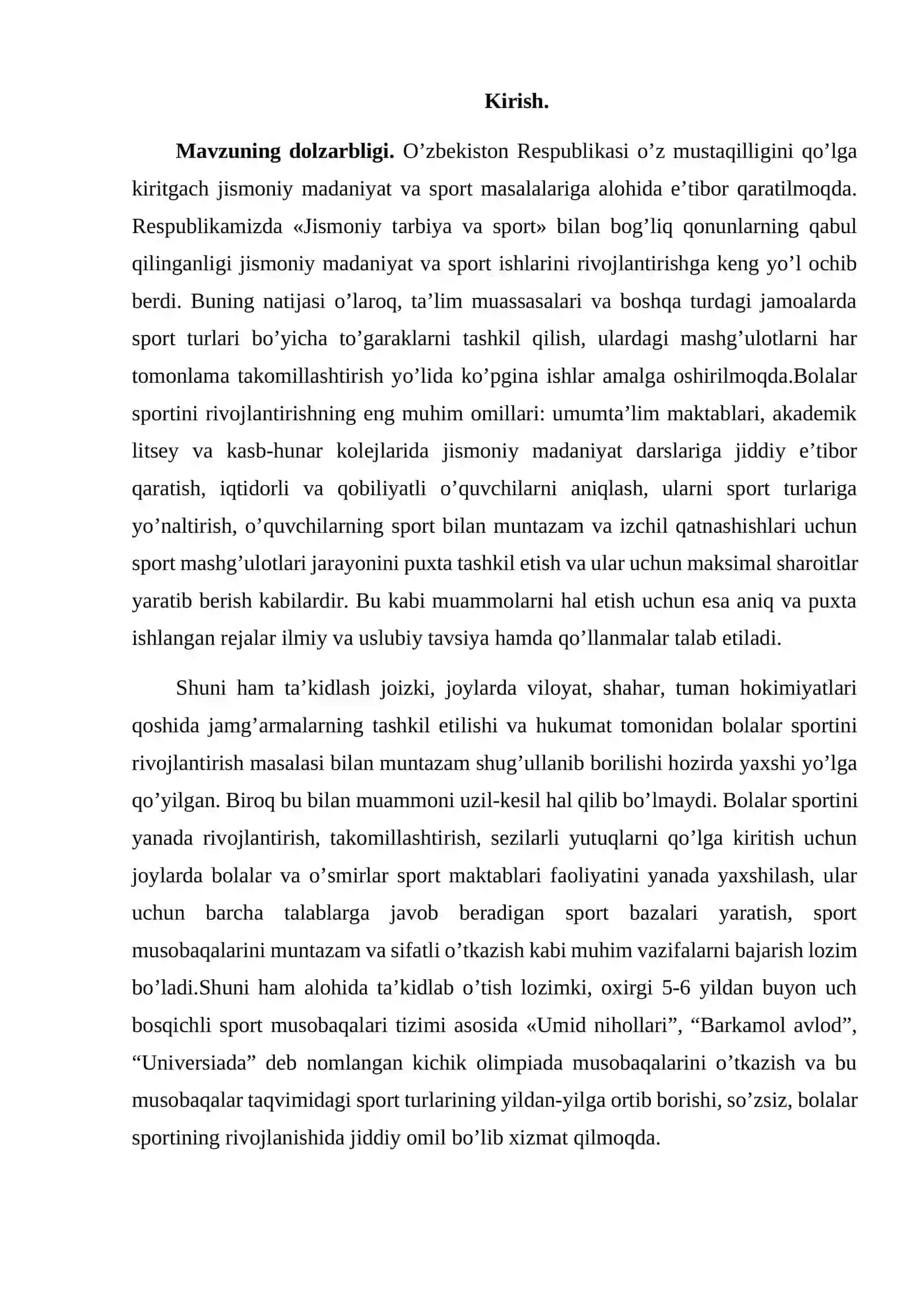Maktab o‘qituvchilari jismoniy tarbiyasi va darsdan tashqari mashg‘ulotlarda yosh futbolchilarni tayyorgarlik xususiyatlari 2