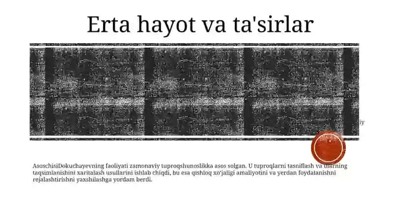 V.V.Dokuchayev Tuproqshunoslik Va Tuproqlar Geografiyasining Asoschisi 2