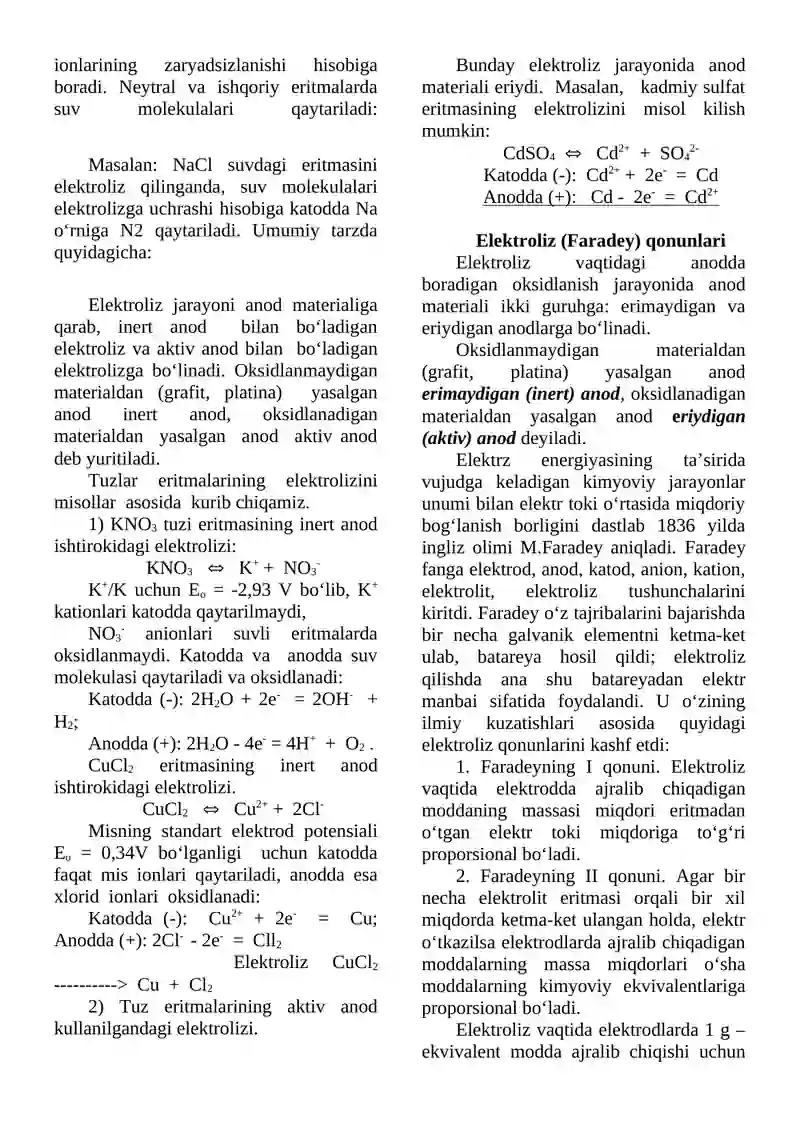 Elektroliz 2