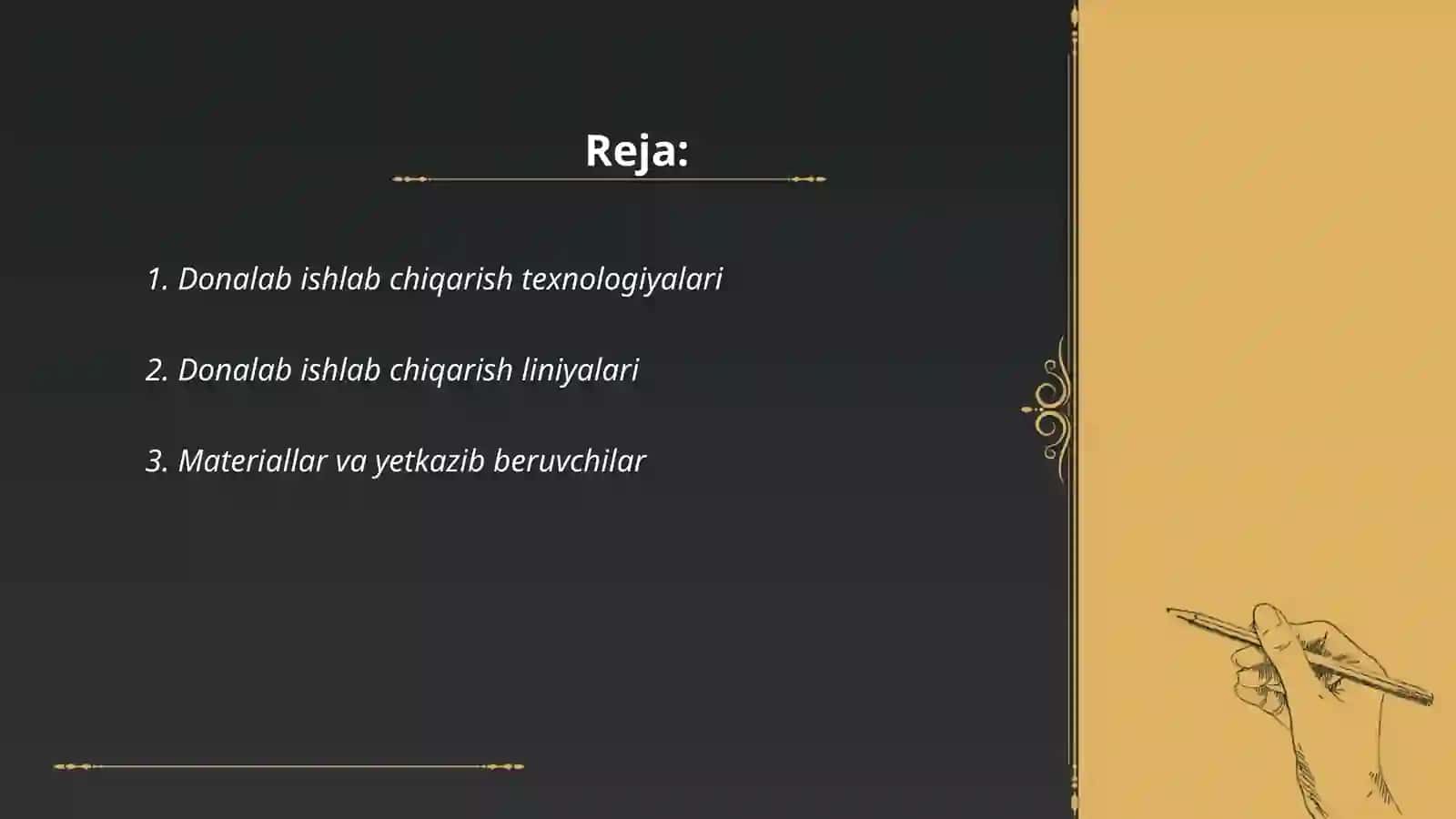 Donalab ishlab chiqarish jarayoni 2