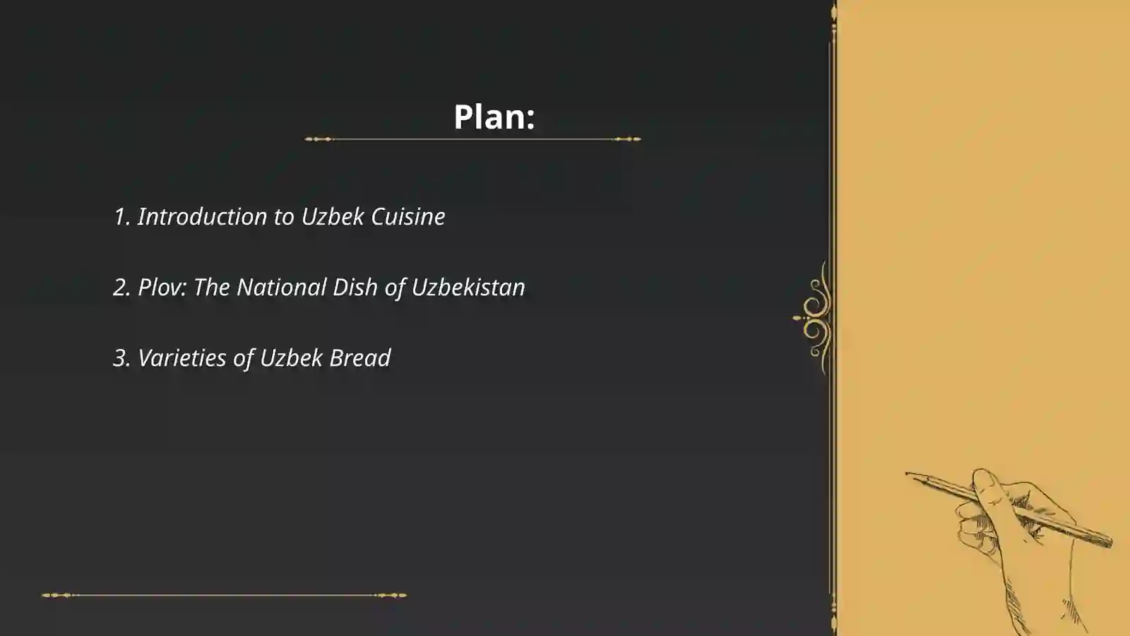 Uzbek National Food 2