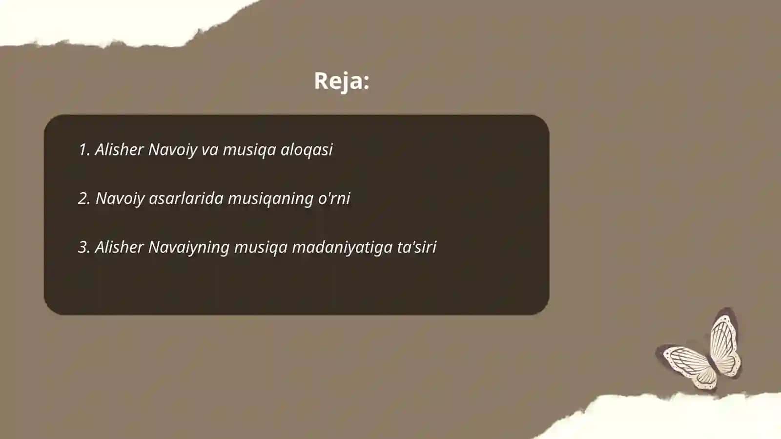 Alisher Navoiy va musiqa 2